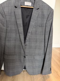 Zara Man Glen Plaid Blazer
