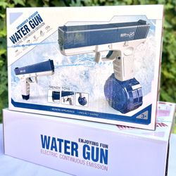 NEW!! BLUE  RECHARGEABLE!! ELECTRIC WATER GUN  $20.00 