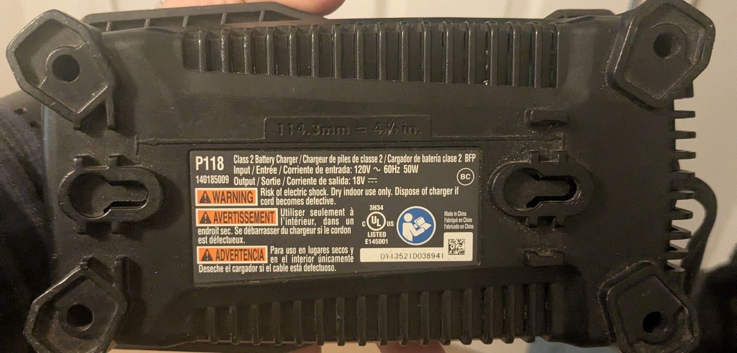 Ryobi Battery Charger