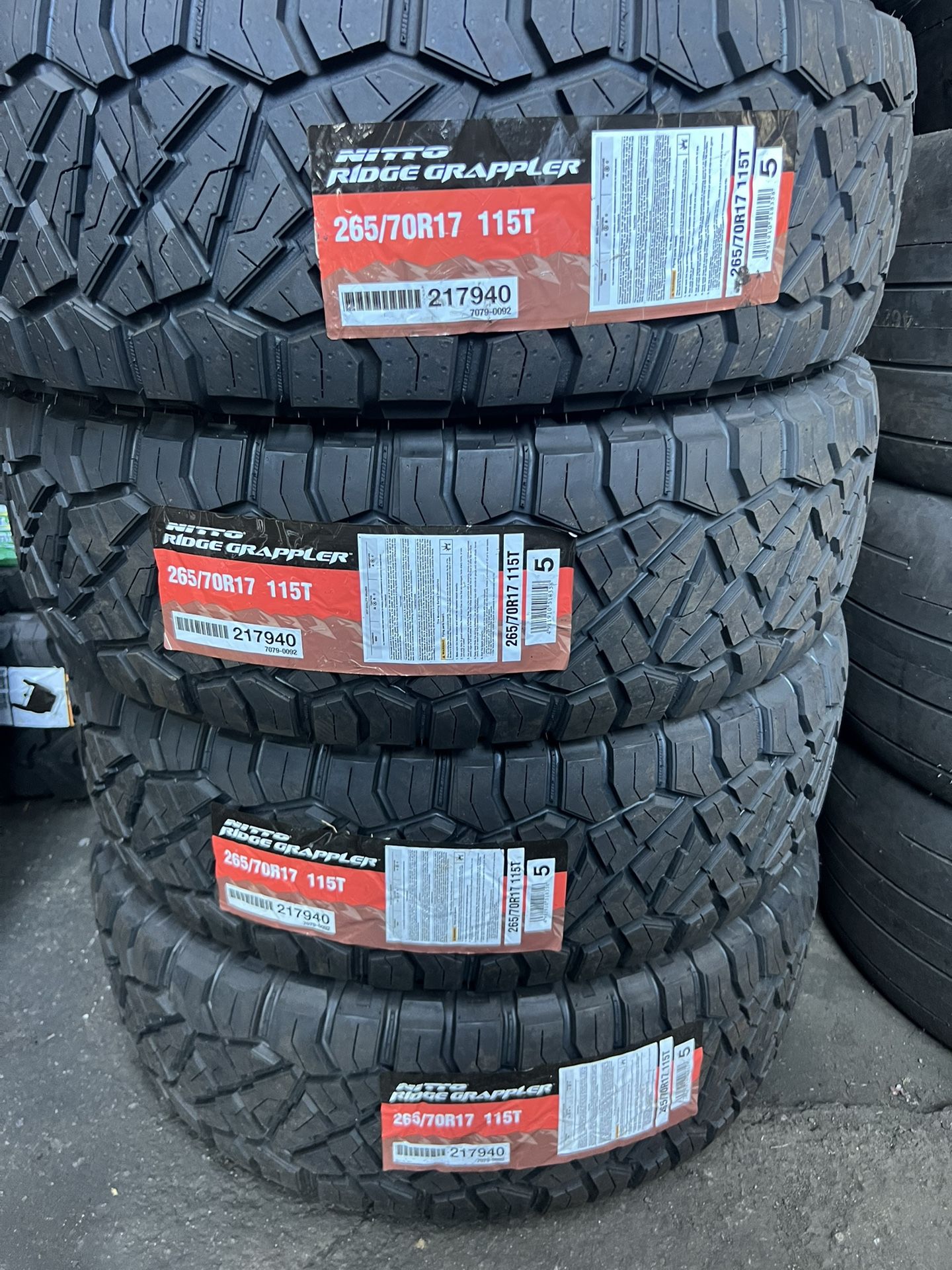 265/70/17 Nitto Ridge Grappler, Tenemos Todas Las Marcas Y Medidas