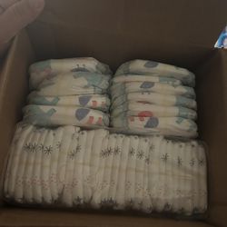 27 Huggies Size 6 And  10 Pampers Swaddlers Size 7