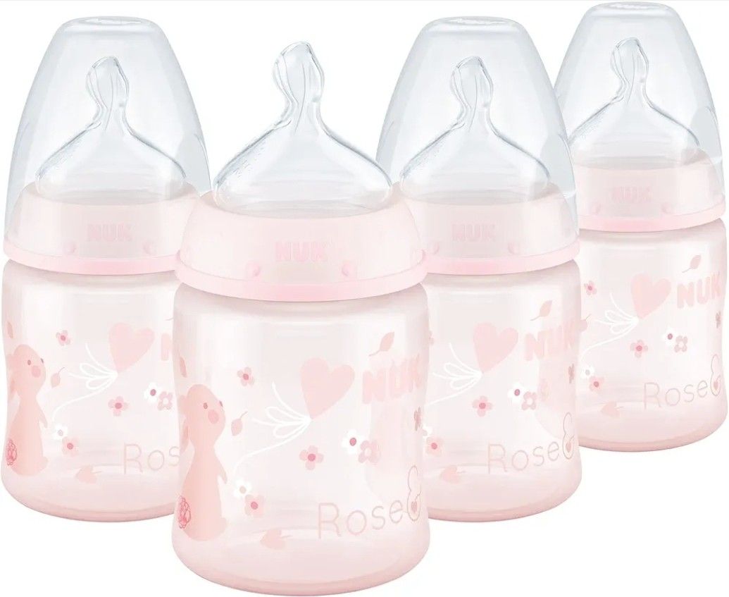 NUK Baby Bottle 5oz 4 Pack