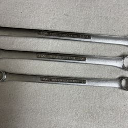 3- NEW  Craftsmen Double Box End Wrench’s  See Description For Price