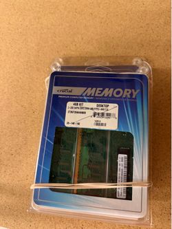 Crucial 4GB DDR2-800 Desktop RAM Kit 2x2GB PC2-6400