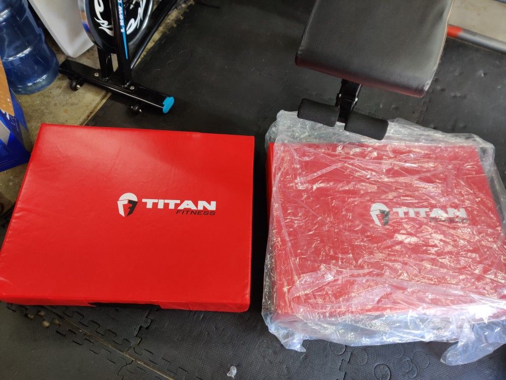 New Titan fitness silencer pads