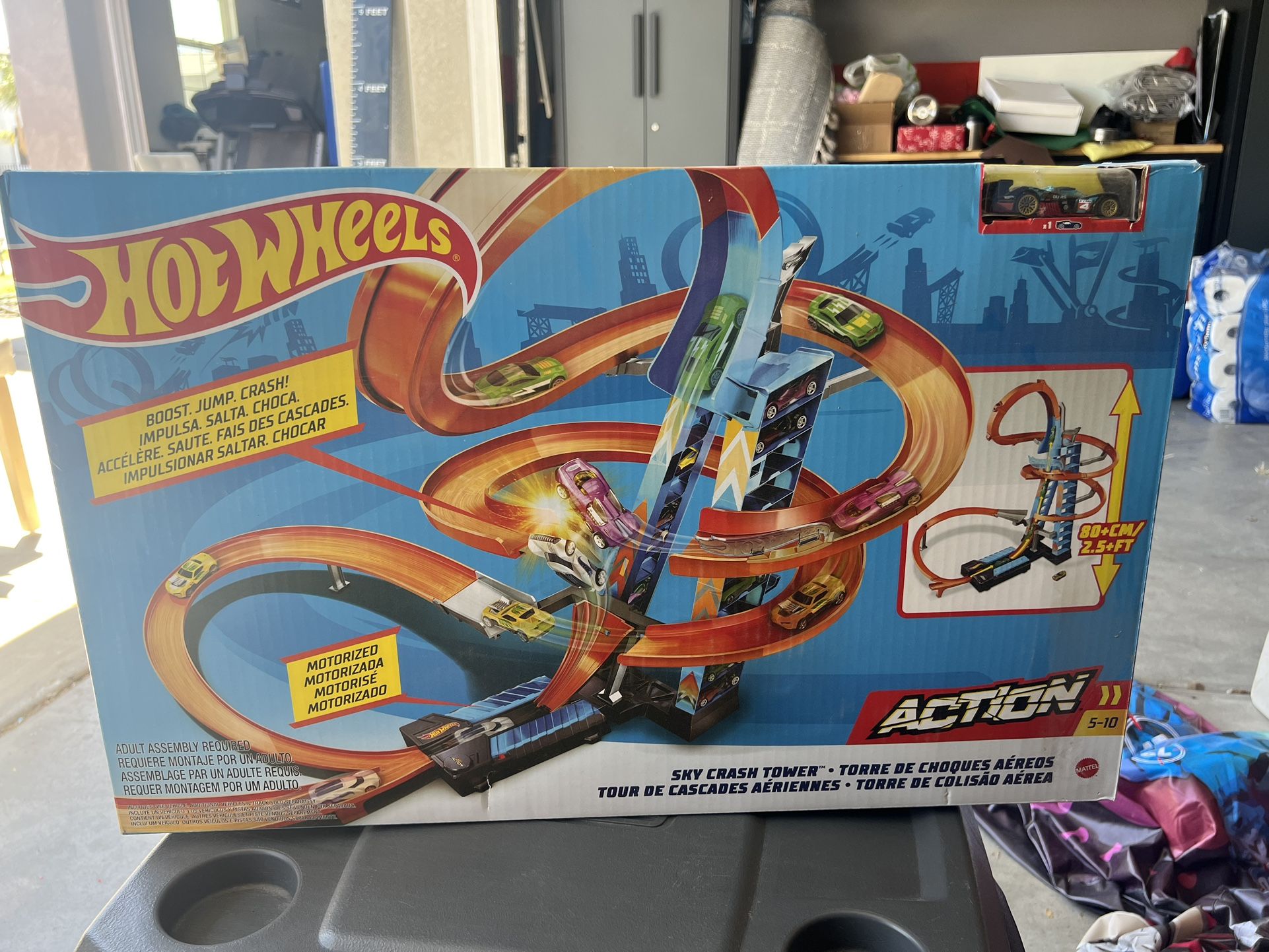 Hot Wheels Sky Crash Tower