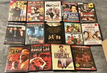 14 DVDs For $5!!