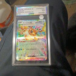 Ags 10 Gem Mint2024 Japanese Sv Eevee Ex Terastrial Evolution