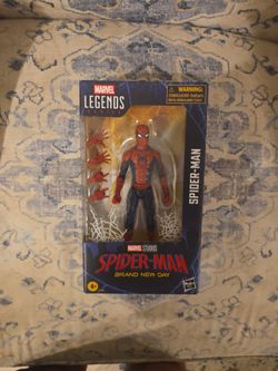 Marvel Legends Spider-Man brand new day.