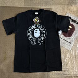 Black Bathing Ape X Chrome Hearts