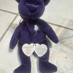 Extremely Rare Princess Diana Beanie 1997 Beanie Baby