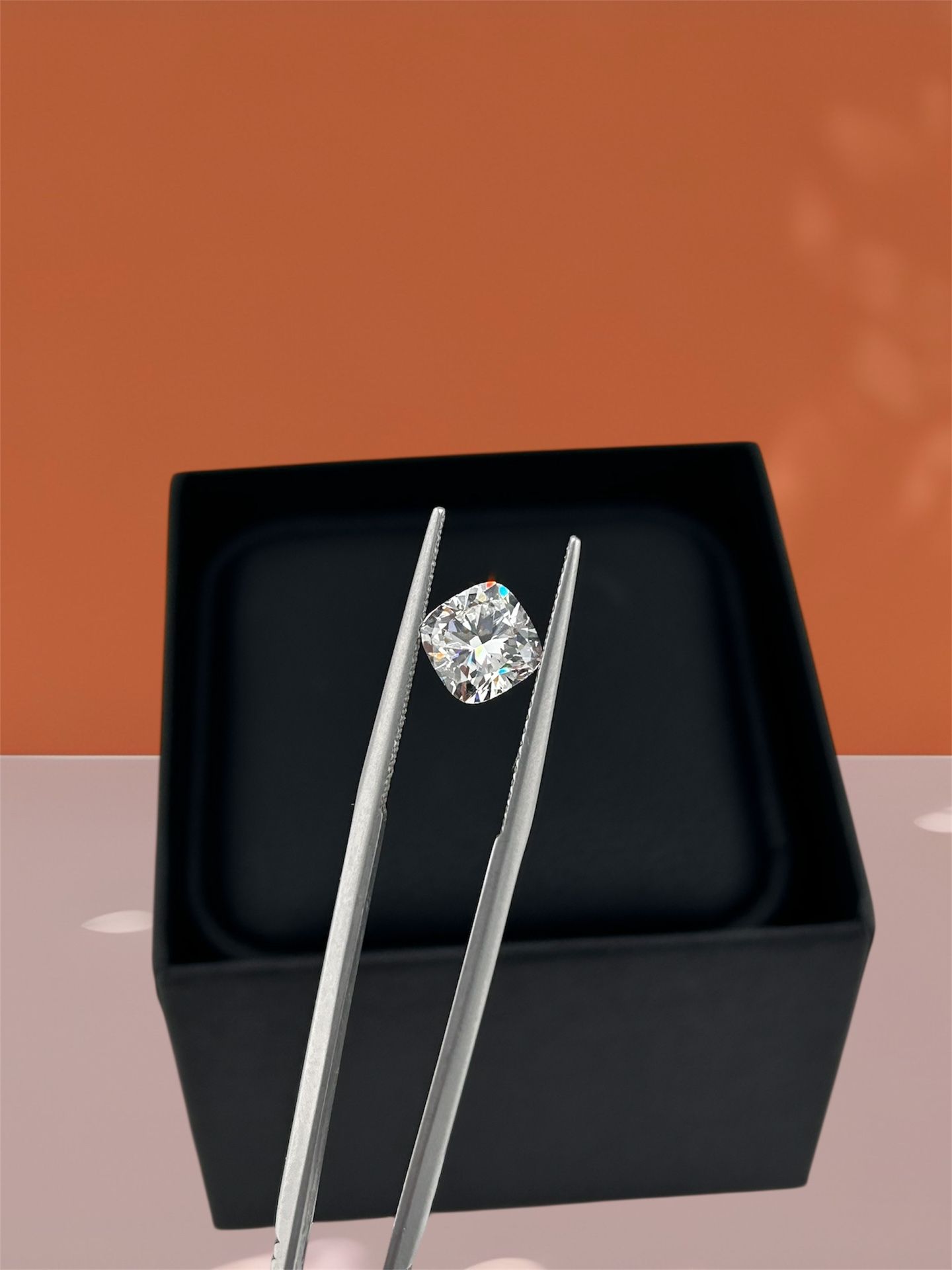 Square Cushion Shape Lab Grown Certified Diamond