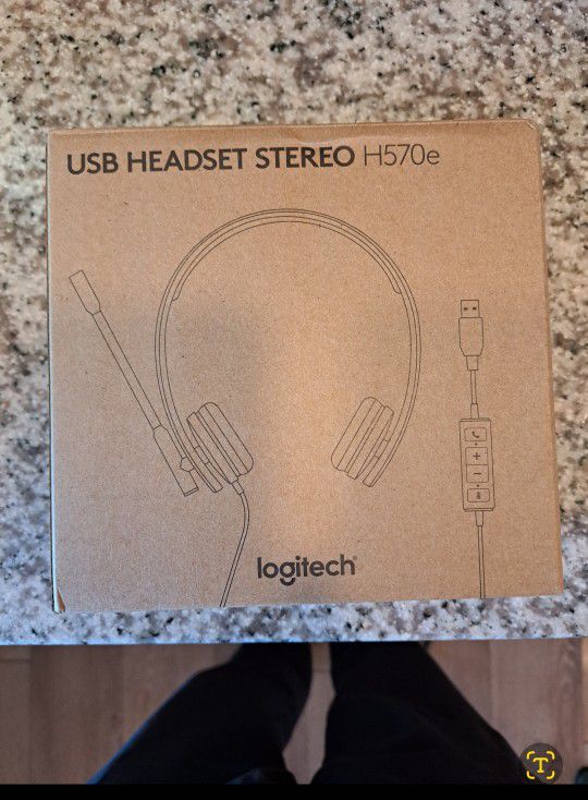 Logitech USB headset Stero H570e