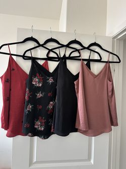 Express Satin V-Neck Cami