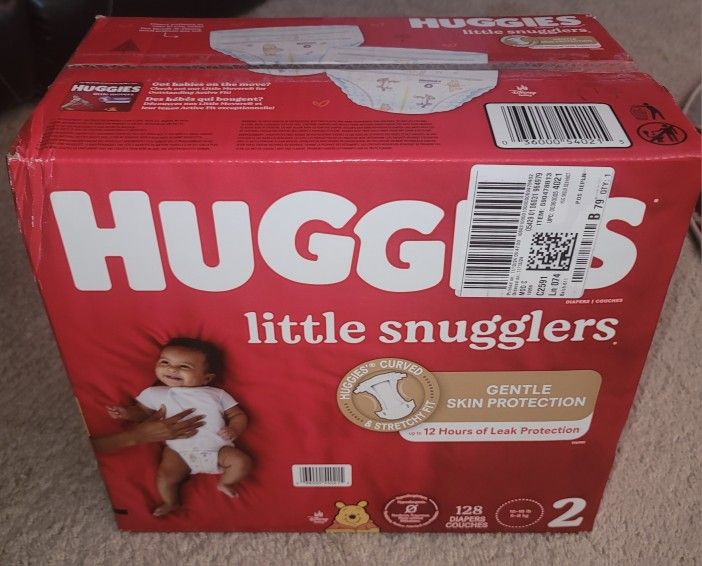 Huggies Little Snugglers Diapers Size 2