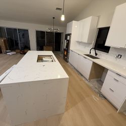 cabinets and countertops 