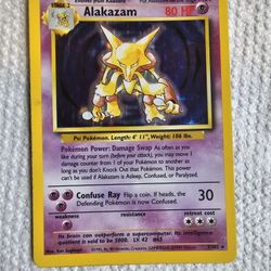 Alakazam Base Set Holo NM