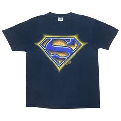 Vintage Y2K NBA Los Angeles Lakers Shaquille O’Neal Superman 34 Tee Shirt