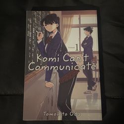 Komi Can’t Communicate Manga Volume 1