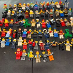 85 Lego Minifigures Some With Accessories 
