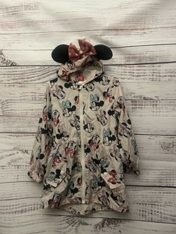Disney Minnie Mouse Hooded jacket with Ears size 6