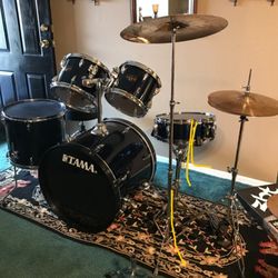 Tama Drum Set  - Ready to Play!  
