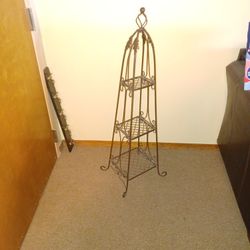 Rod Iron Plant Stand  $25.00