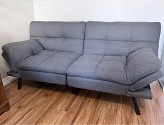 Grey Futon Sofa Bed