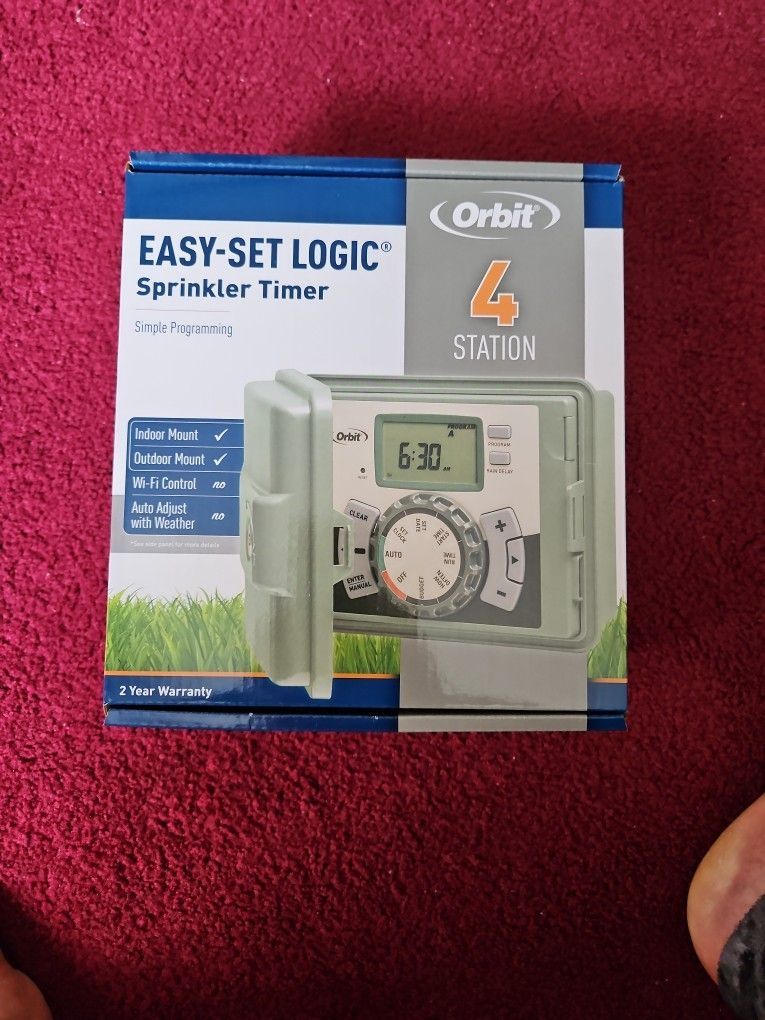Orbit 4 Zone Sprinkler Timer System