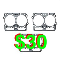 BTS- Head Gasket Set, Compatible with Cummins N14 / NT855 Engines, 3PCS Aftermarket Replacement for OEM , Junta de Cabeza