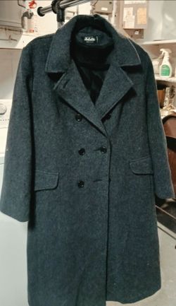 Arlette Double-Breasted Wool Blend Coat