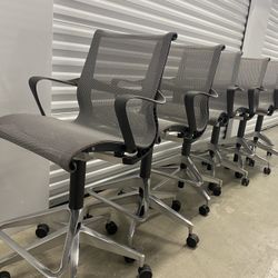 Herman Miller Setu Drafting Chairs 