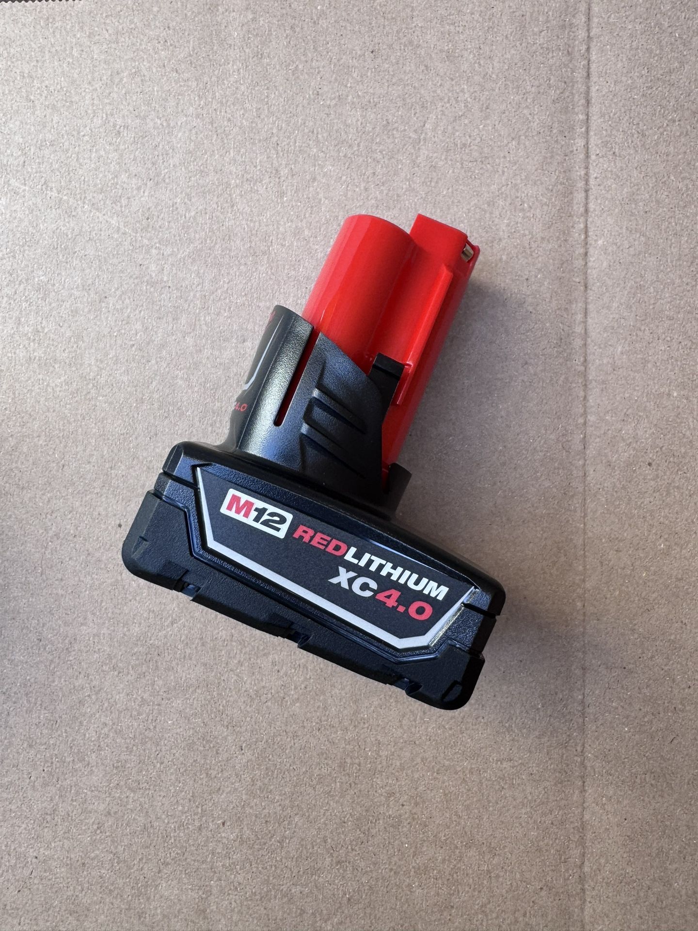 Milwaukee M12 12 Volt Lithium Ion XC Extended Capacity Battery Pack 4.0Ah