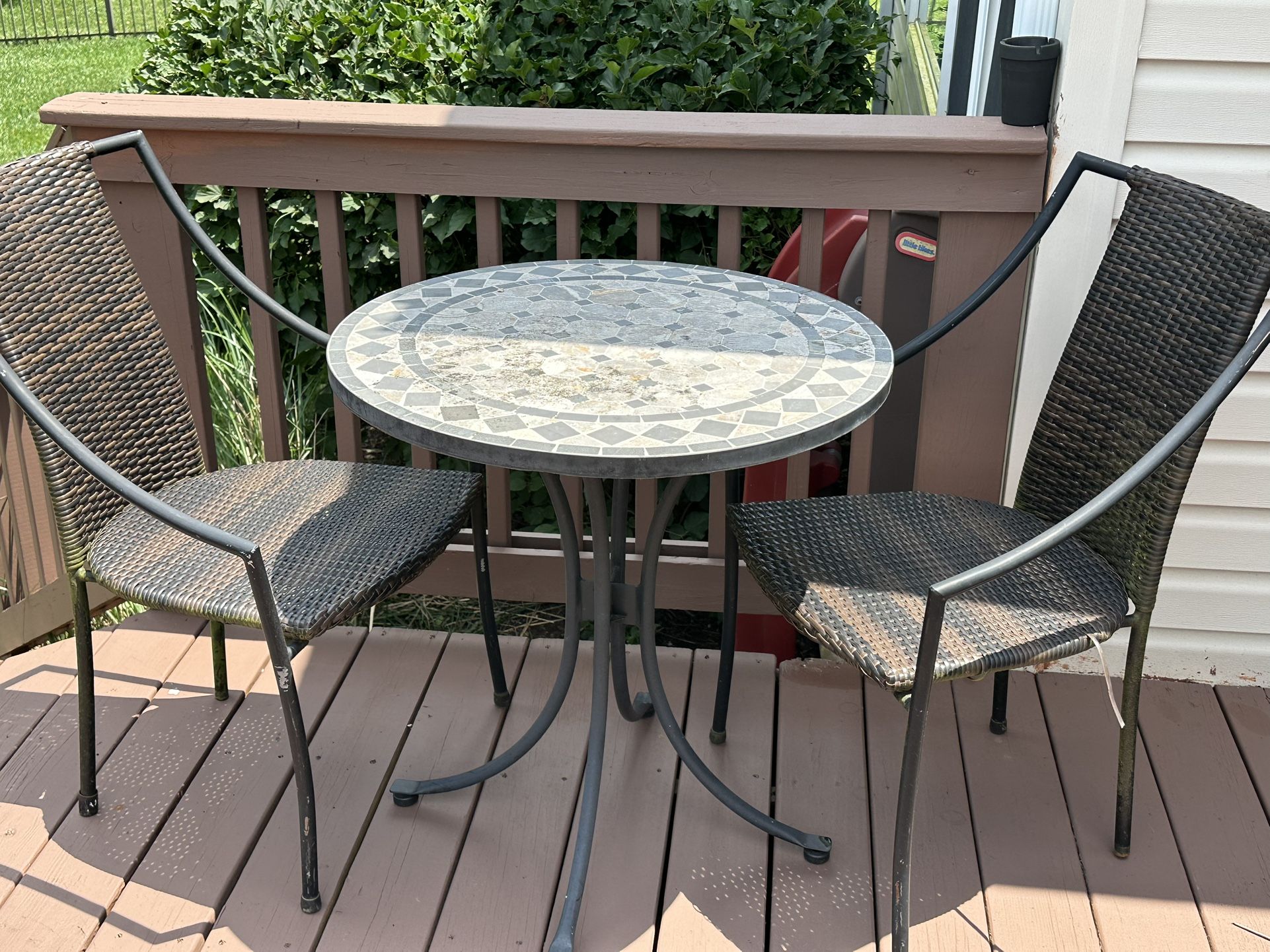 Bistro Table and Chairs