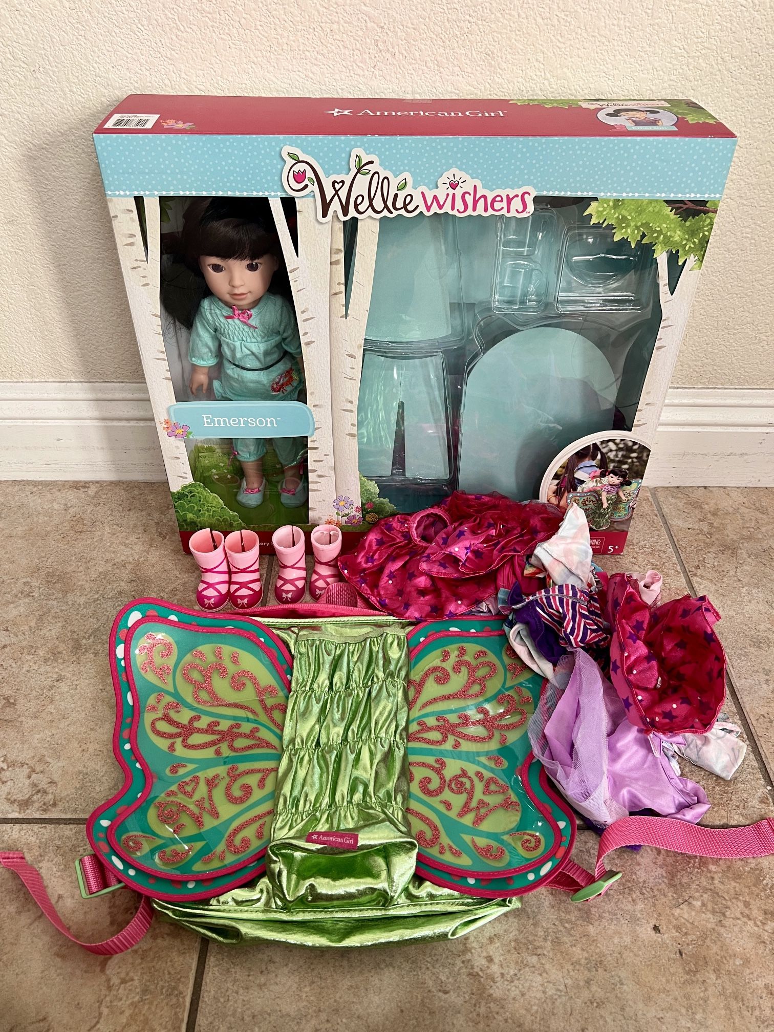 Emerson Wellie Wishers American Girl Doll