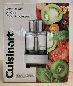 14 Cup Food Processor New Cuisinart 