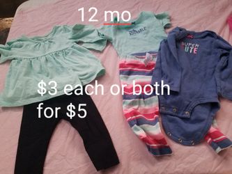 12 mo girl clothes