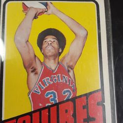 Dr J rookie card