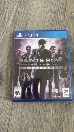 PS4 Saints Row the third remastered