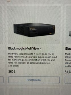 Black magic multiview 4