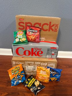 Frito-Lay Snack Bundle - 80 Bags Fun Times Variety + 12pk Diet Coke - only for $25