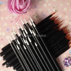 Disposable Eyeliner Brush Eye Applicator Fine Point Lip Liner Cosmetic Wands