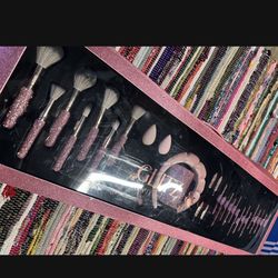 Glitz n Glam makeup brush set