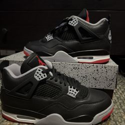 Nike Jordan Retro 4 Bred Reimagined Size 11.5 New