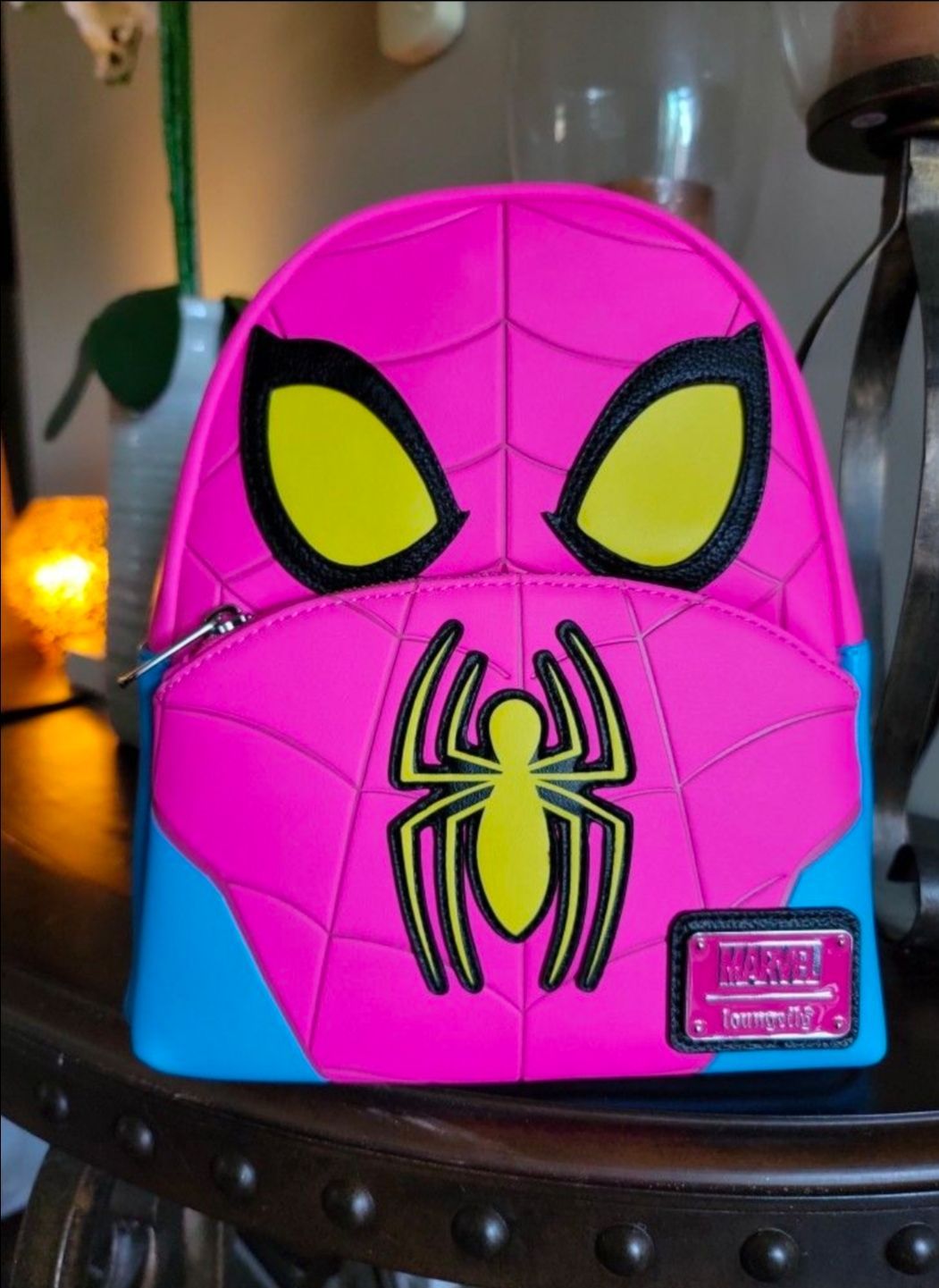 Marvel Spider-Man Cosplay Glow-in-the-Dark Mini-Backpack -