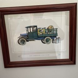 Very Cool Print Of 1927 Chevy 