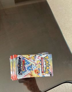 Loose prismatic evolution tcg packs