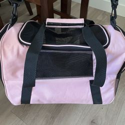 Pet Carrier Bag for Cats Dogs Puppies - Pink