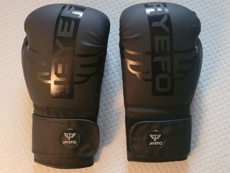 Jayefo Black Boxing Gloves