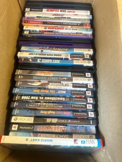 Collected ps2 Xbox 360 & Wii games